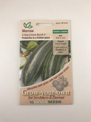 Marrow Long Green Bush 4