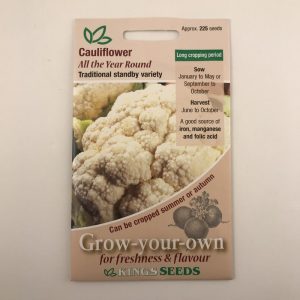 Cauliflower All the Year Round