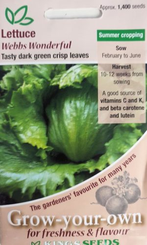 Lettuce Webbs Wonderful