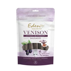Eden Venison Aniseed and Blackberry Sausages