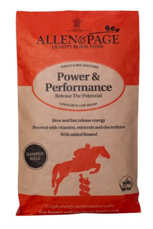 20kg Power & Performance horse feed