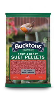 Bucktons Fruit + Berry Suet Pellets 12.55Kg