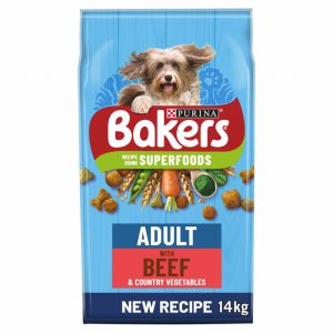 Bakers Adult Dog Beef 14K