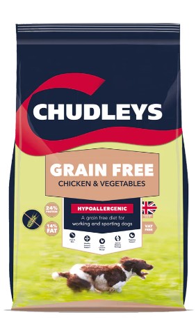 Chudleys Grain Free Chicken + Veg 15Kg