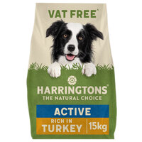 DISCONTINUEDHarringtons Turkey & Rice Active 15K