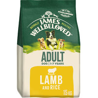 James Wellbeloved Adult Lamb Rice 15K