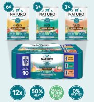 Naturo Adult Dog Food Grain + Gluten Free X12 Cans