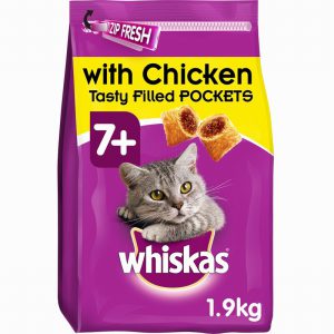 Whiskas 7+ Senior Cat Chicken 1.9K