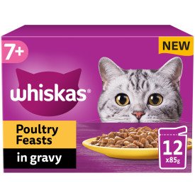 Whiskas Poultry Feasts 7+