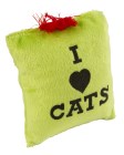 Little sack with catnip green 8x10cm (6)