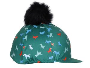 Tikaboo Hat Cover Green Horse