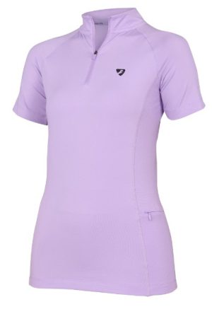Aubrion Revive Short Sleeve Base Layer Lavender