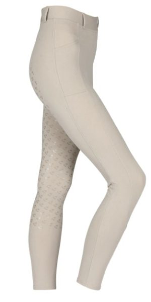 Aubrion Albany Riding Tights Young Rider Beige