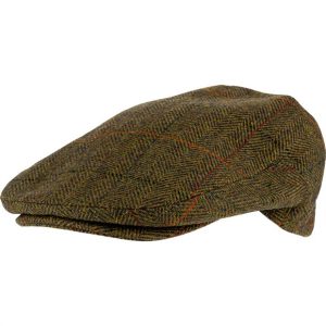 Junior Wool Blend Flat Cap