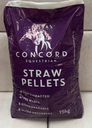 Concord Straw Pellets Horse Bedding 15k