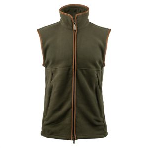 Countryman Fleece Gilet Dark Olive