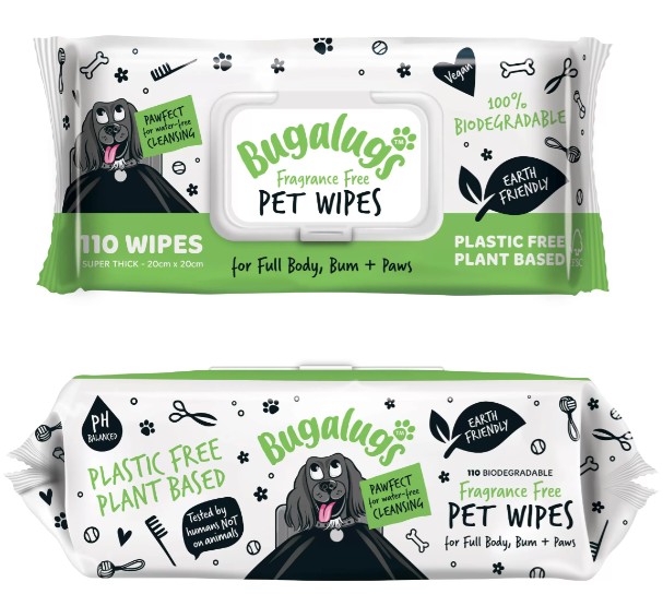 BUGALUGS BIODEGRADABLE WIPES
