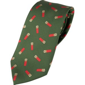 Cartridge Shooting Tie Green