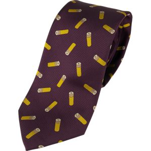Cartridge Shooting Tie Wine