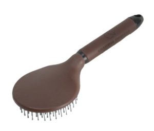 Coldstream Faux Leather Mane and Tail Brush Brown