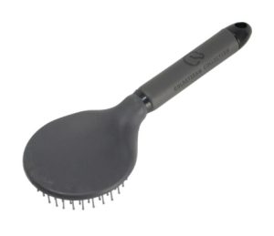 Coldstream Faux Leather Mane and Tail Brush Grey