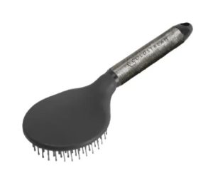 Coldstream Faux Leather Mane and Tail Brush Black