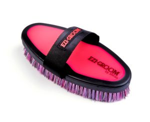 EZI-GROOM Grip Body Wash Brush Pink