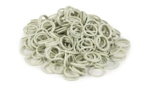 EZI-GROOM Mane Plaiting Bands White