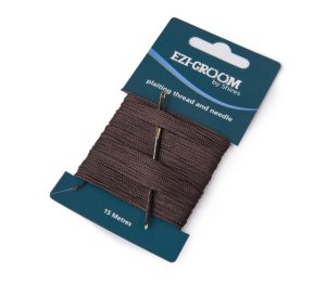 EZI-GROOM Plaiting Thread Brown