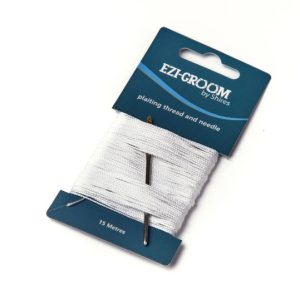 EZI-GROOM Plaiting Thread White