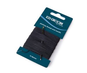 EZI-GROOM Plaiting Thread Black