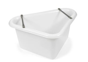 EZI-KIT Corner Manger White