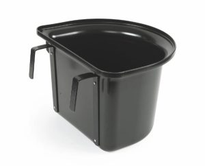 EZI-KIT Hook Over Portable Manger Black