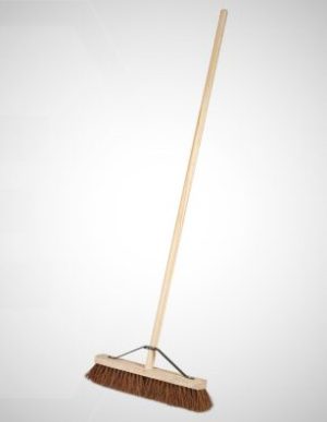 Stiff Bass Broom 12″