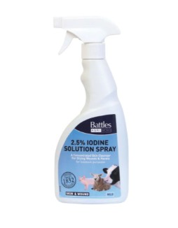 Battles Iodine Spray 500ml