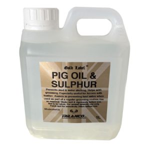 GOLD LABEL PIG OIL & SULPHUR 1L