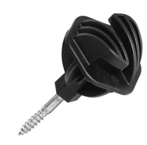 Essentials Wood Screw Wire/Rope Insulator