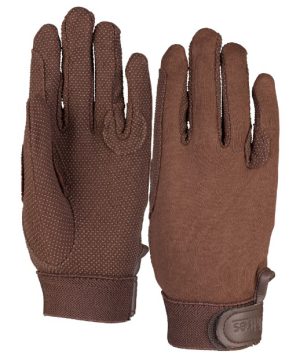 Aubrion Newbury Riding Gloves Brown