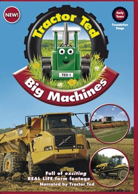 Tractor Ted and The Big Machines dvd
