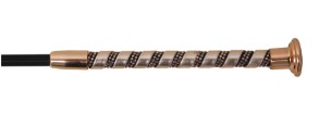Hy Equestrian Allure Dressage Whip Rose Gold