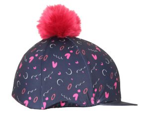 Aubrion Hyde Park Hat Cover Young Rider Doodle