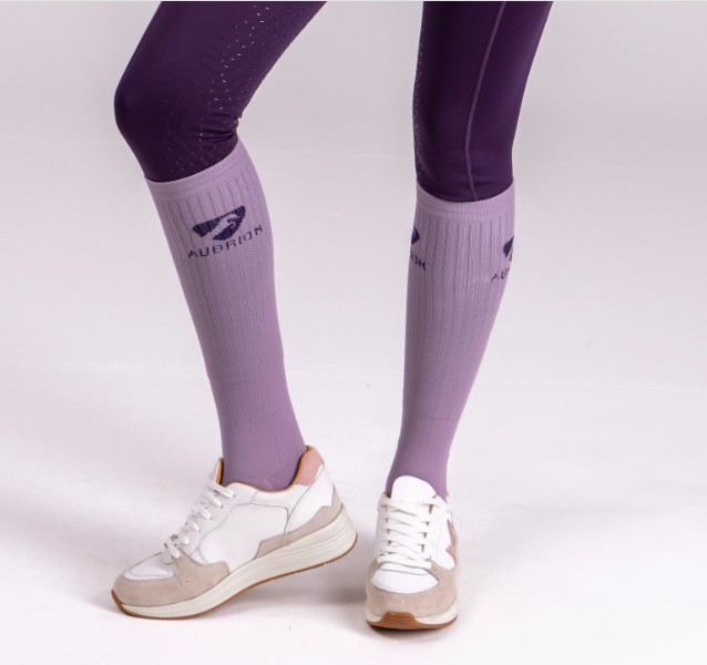 Aubrion Winter Performance Socks Mauve