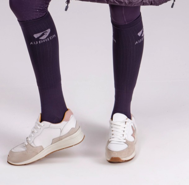 Aubrion Winter Performance Socks Purple