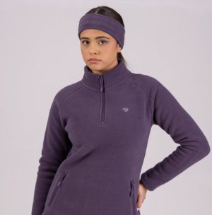 Aubrion Fleece Headband Purple