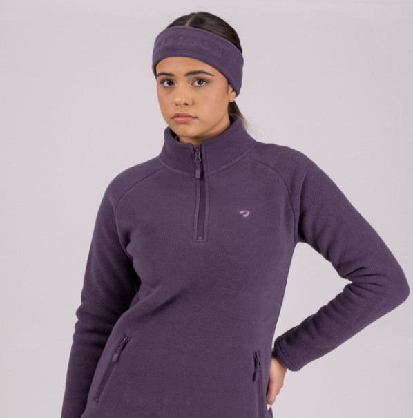 Aubrion Fleece Headband Purple