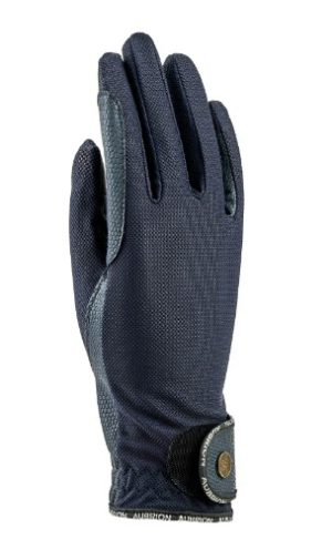 Aubrion Aero Flexfit Riding Gloves Navy Child