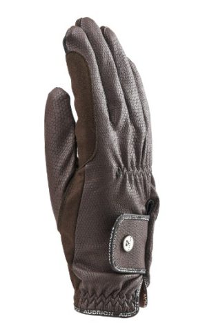 Aubrion Stadium Winter Riding Gloves Brown