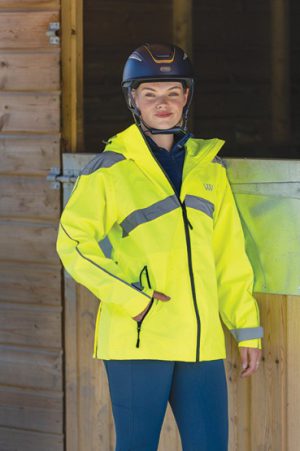 All Season Riding Jacket Hi Viz Yellow