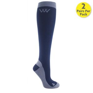 Competition Riding Socks Navy