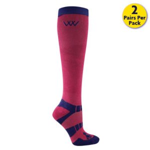 Winter Riding Sock Shiraz